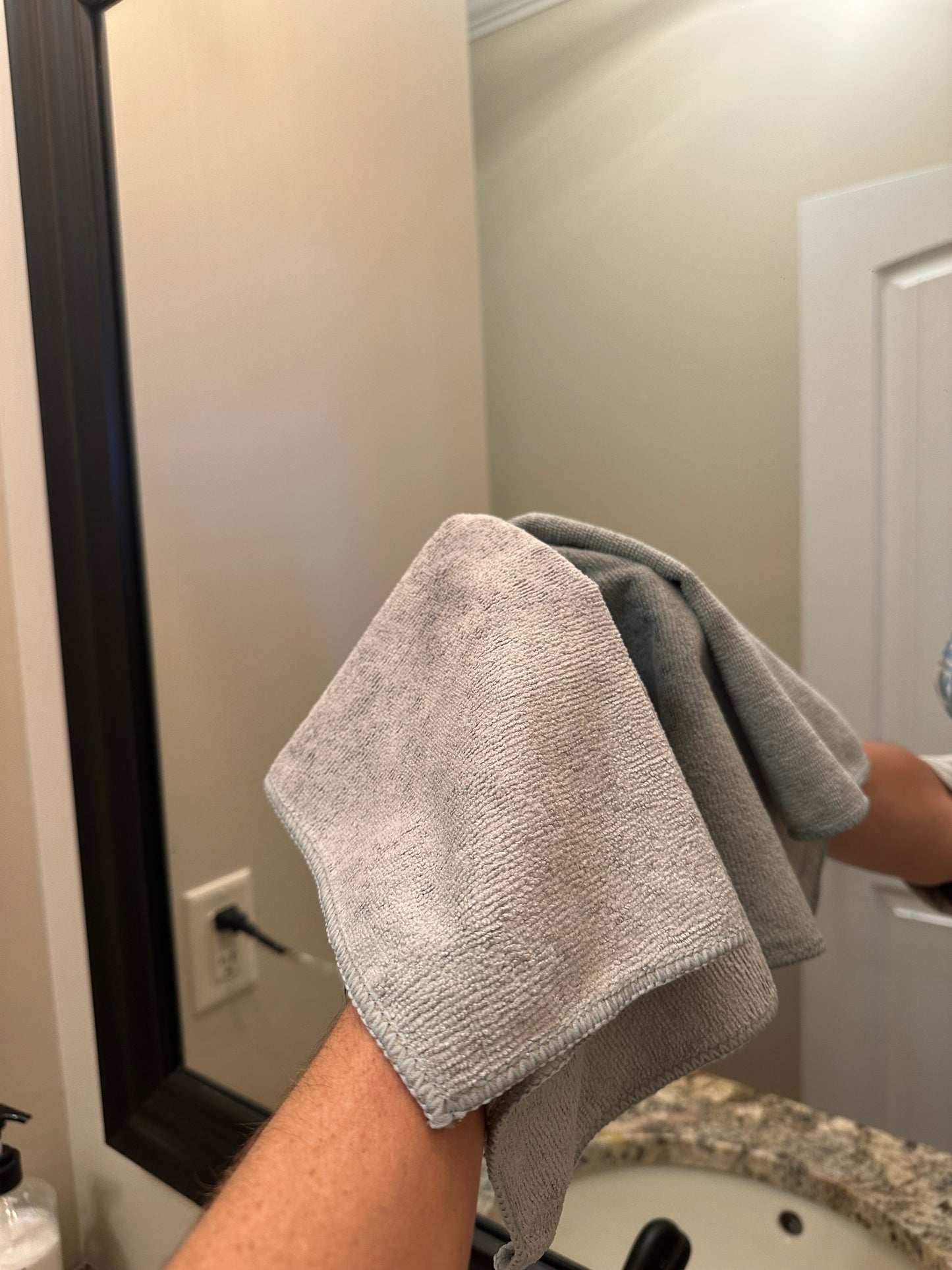 FlyLady's Microfiber Cleaning Cloth 3 Pack (Silver)