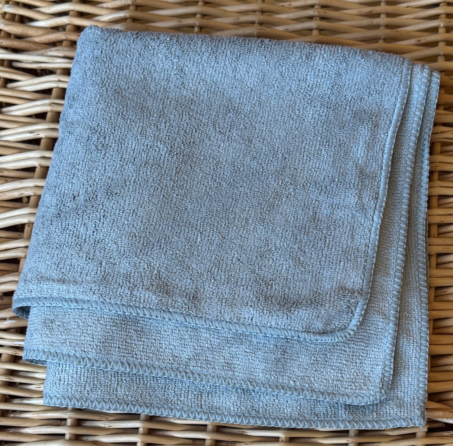 FlyLady's Microfiber Cleaning Cloth 3 Pack (Silver)