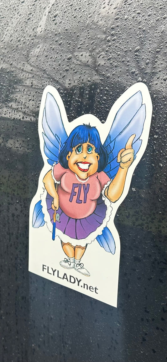 FlyLady's Car Magnet